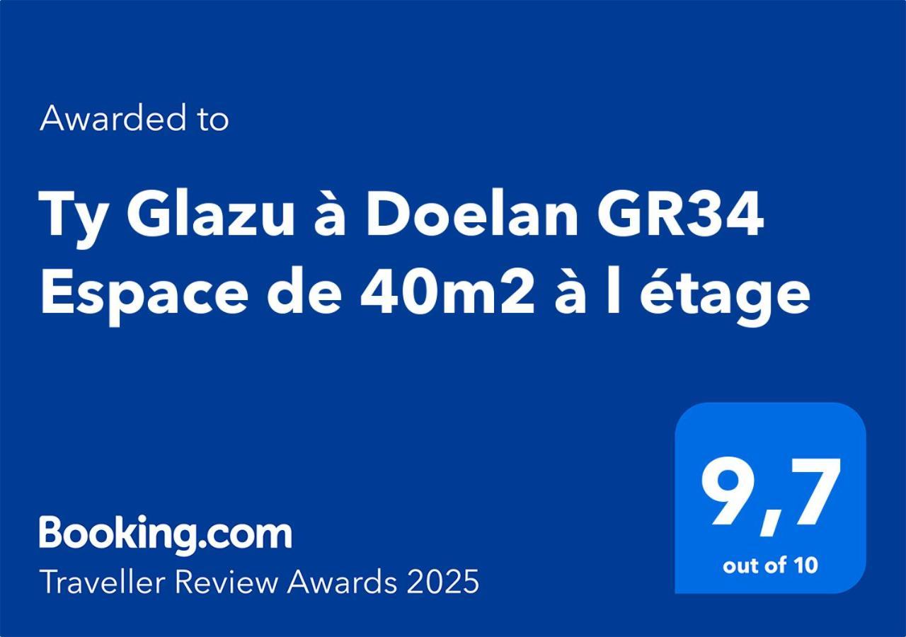 Ty Glazu Doelan Espace 60M2, Port& Criques A Pied, 2 Chambres Privees Au 1Er Etage, Sdb, Wc Separe Клоар-Карноэ Экстерьер фото