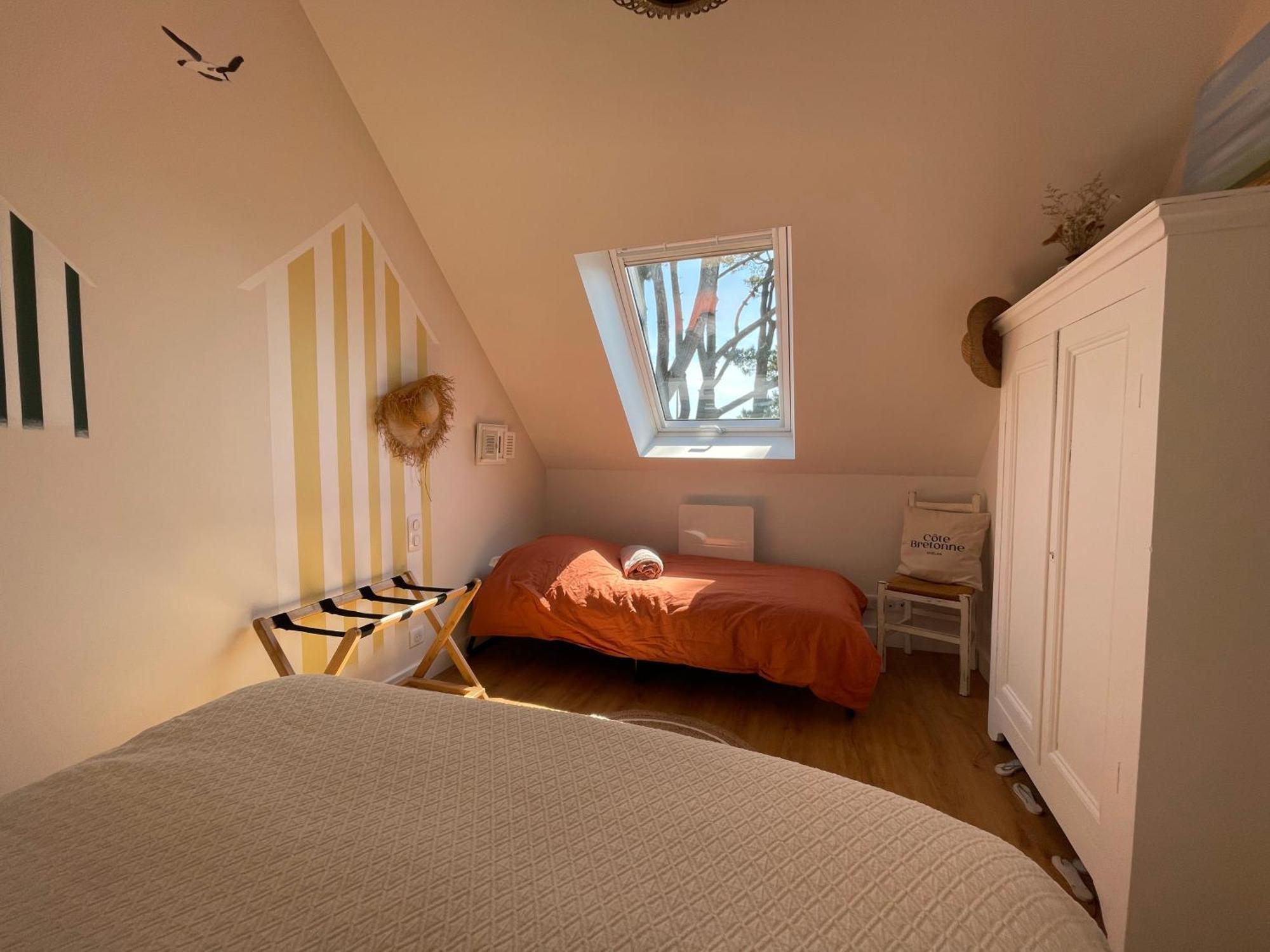 Ty Glazu Doelan Espace 60M2, Port& Criques A Pied, 2 Chambres Privees Au 1Er Etage, Sdb, Wc Separe Клоар-Карноэ Экстерьер фото