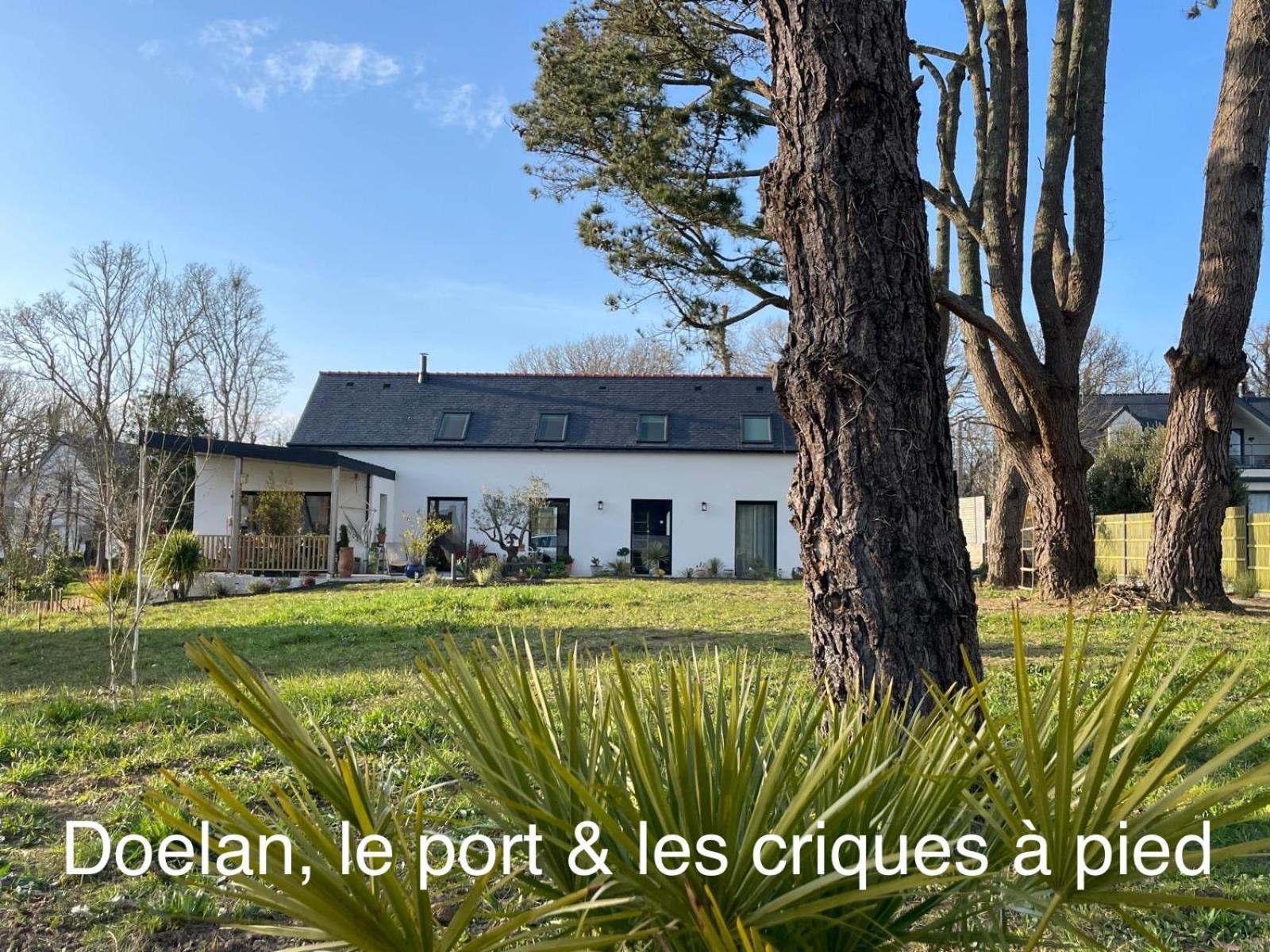 Ty Glazu Doelan Espace 60M2, Port& Criques A Pied, 2 Chambres Privees Au 1Er Etage, Sdb, Wc Separe Клоар-Карноэ Экстерьер фото