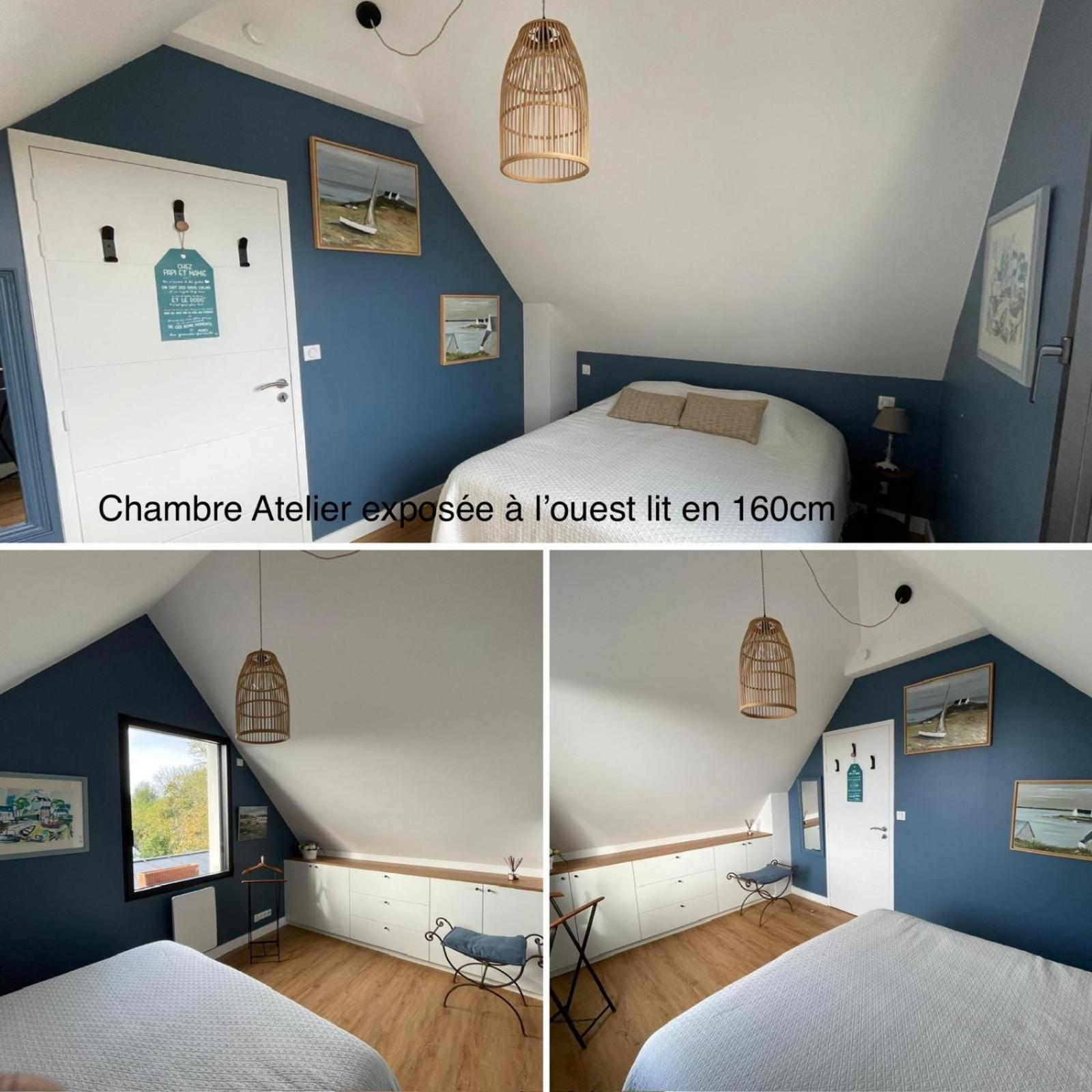 Ty Glazu Doelan Espace 60M2, Port& Criques A Pied, 2 Chambres Privees Au 1Er Etage, Sdb, Wc Separe Клоар-Карноэ Экстерьер фото